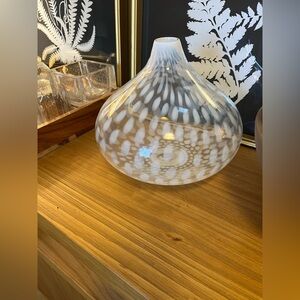 Vintage Hand Blown Glass Vase